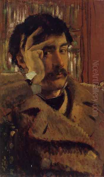 Self Portrait 2 Oil Painting by James Jacques Joseph Tissot