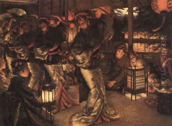 The Prodigal Son in Modern Life: In Foreign Climes Oil Painting by James Jacques Joseph Tissot