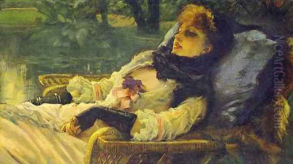 The Dreamer Oil Painting by James Jacques Joseph Tissot