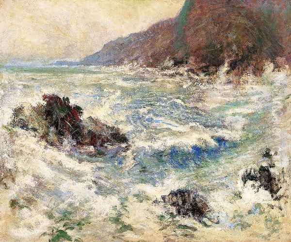 Sea Scene Oil Painting by John Henry Twachtman