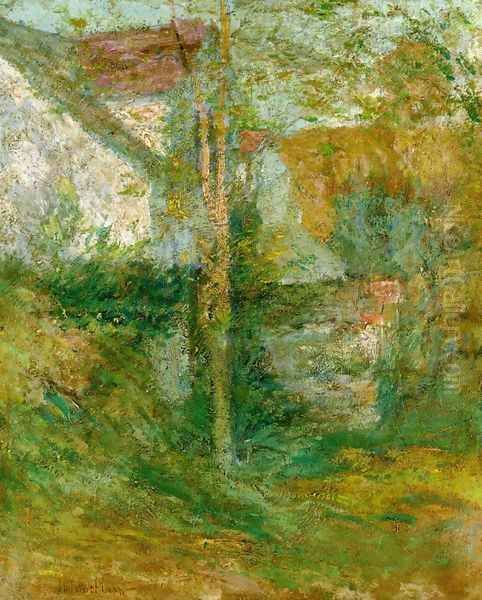 Afternoon Shadows Oil Painting by John Henry Twachtman