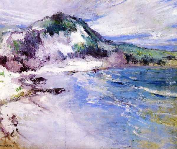 Beach At Squam Oil Painting by John Henry Twachtman