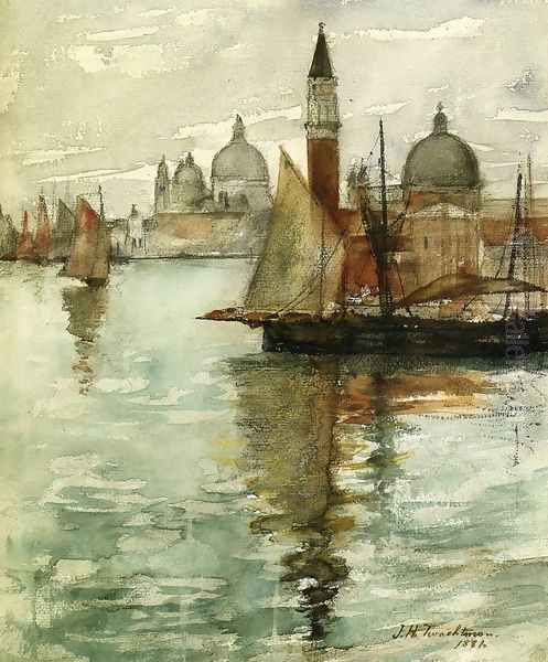 Venice2 Oil Painting by John Henry Twachtman