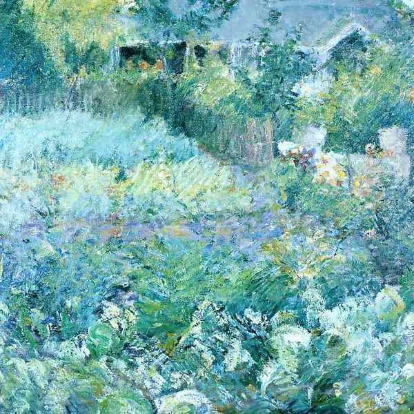 The Cabbage Patch Oil Painting by John Henry Twachtman