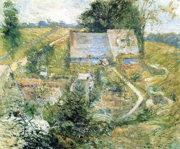 From The Upper Terrace Oil Painting by John Henry Twachtman