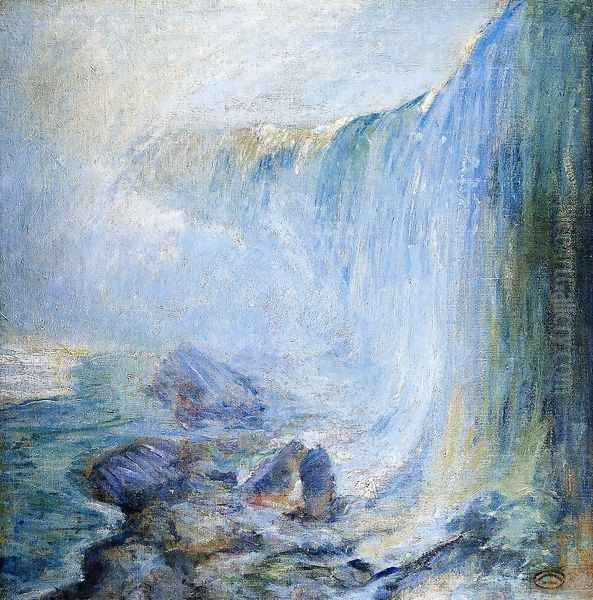 Niagara Falls3 Oil Painting by John Henry Twachtman