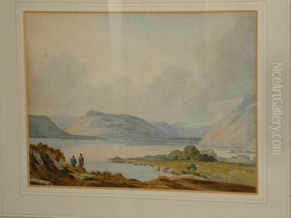 St Mary's Loch Oil Painting by John Varley