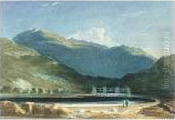 Cader Idris, North Wales Oil Painting by John Varley