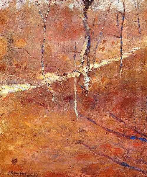 Landscape3 Oil Painting by John Henry Twachtman