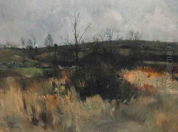 Landscape, 1889 Oil Painting by John Henry Twachtman