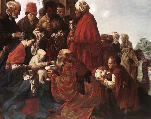 The Adoration of the Magi Oil Painting by Hendrick Terbrugghen