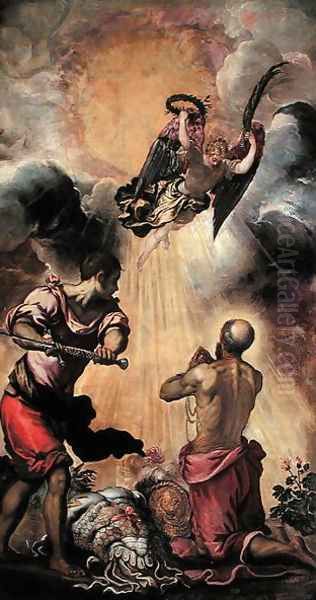 The Execution of St Paul Oil Painting by Jacopo Tintoretto (Robusti)