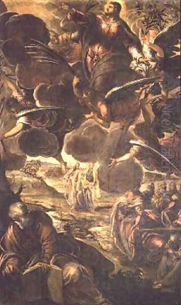 The Ascension of Christ Oil Painting by Jacopo Tintoretto (Robusti)