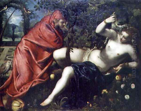 Angelica and the Hermit by Jacopo Tintoretto (Robusti)