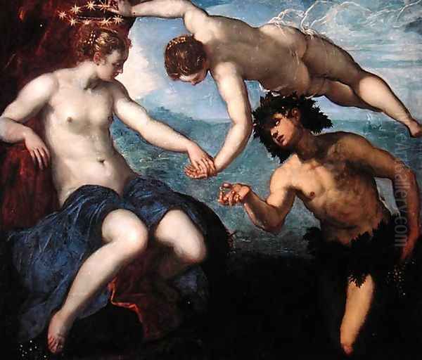 The Discovery of Ariadne, 1578 Oil Painting by Jacopo Tintoretto (Robusti)