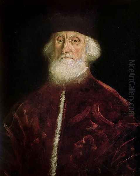 Jacopo Soranzo Oil Painting by Jacopo Tintoretto (Robusti)