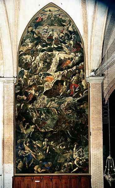 The Last Judgement, before 1562 Oil Painting by Jacopo Tintoretto (Robusti)