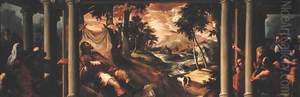 St. Roch Ill in the Desert, c.1560 Oil Painting by Jacopo Tintoretto (Robusti)