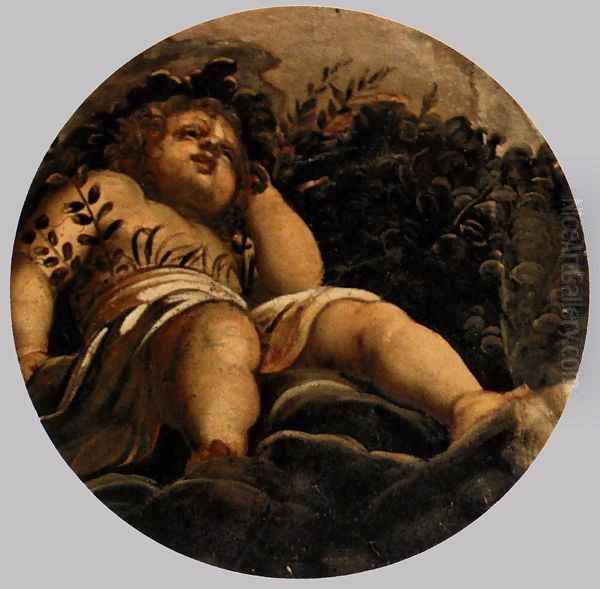 Spring Oil Painting by Jacopo Tintoretto (Robusti)