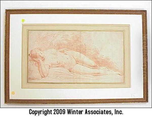 Female Nude Reclining Oil Painting by Tiziano Vecellio (Titian)