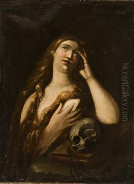 Bussende Maria Magdalena Oil Painting by Tiziano Vecellio (Titian)