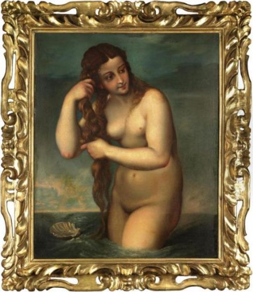 Venus Oil Painting by Tiziano Vecellio (Titian)