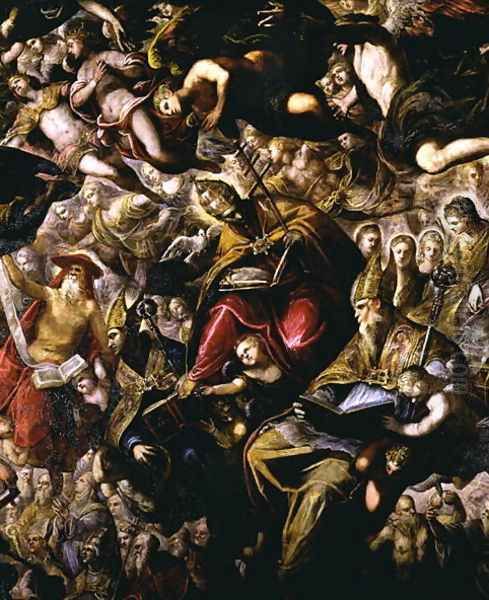 Paradise 2 Oil Painting by Jacopo Tintoretto (Robusti)