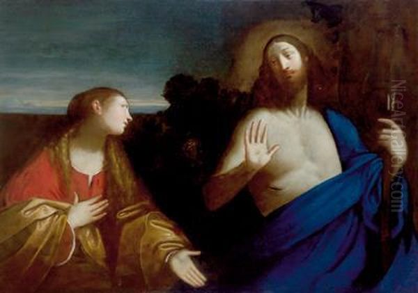 Noli Me Tangere Oil Painting by Tiziano Vecellio (Titian)