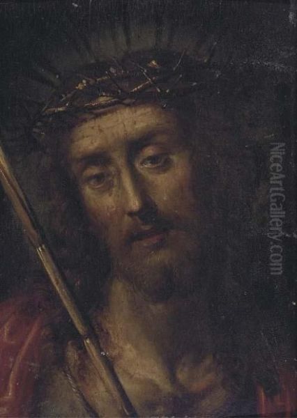 Ecce Homo Oil Painting by Tiziano Vecellio (Titian)