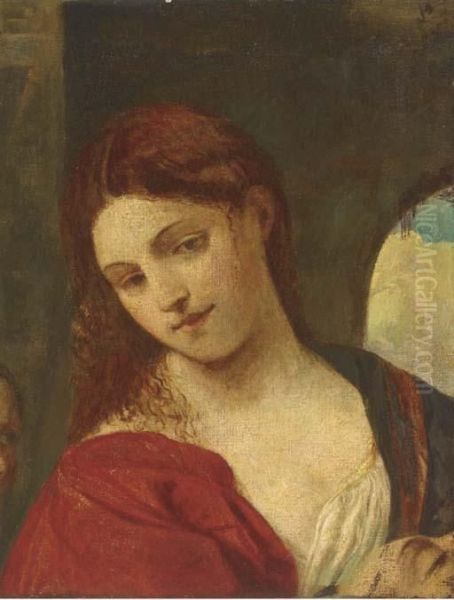 Salome Oil Painting by Tiziano Vecellio (Titian)