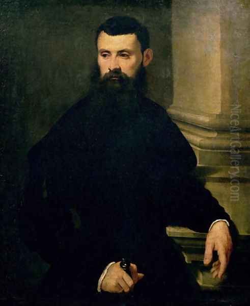 Portrait of a Man Oil Painting by Jacopo Tintoretto (Robusti)