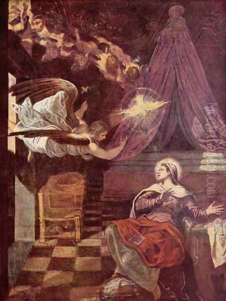 Proclamation Oil Painting by Jacopo Tintoretto (Robusti)