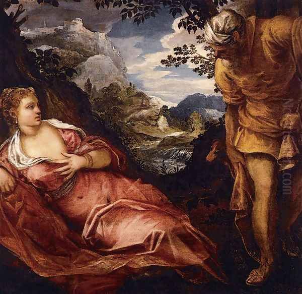 The Massacre of the Innocents (2) Oil Painting by Jacopo Tintoretto (Robusti)