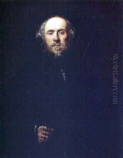 Portrait of a Man 2 Oil Painting by Jacopo Tintoretto (Robusti)