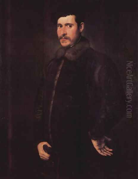 Portrait of a man 3 Oil Painting by Jacopo Tintoretto (Robusti)