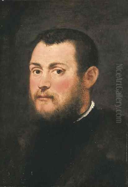 Portrait of a Gentleman Oil Painting by Jacopo Tintoretto (Robusti)