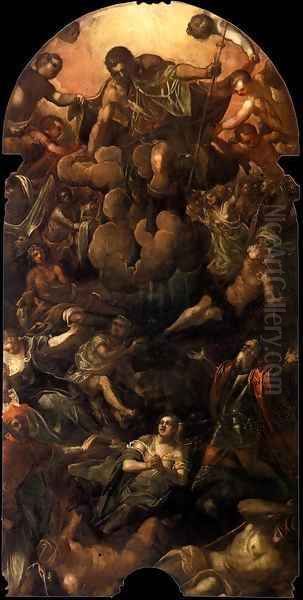 The Apparition of St Roch Oil Painting by Jacopo Tintoretto (Robusti)