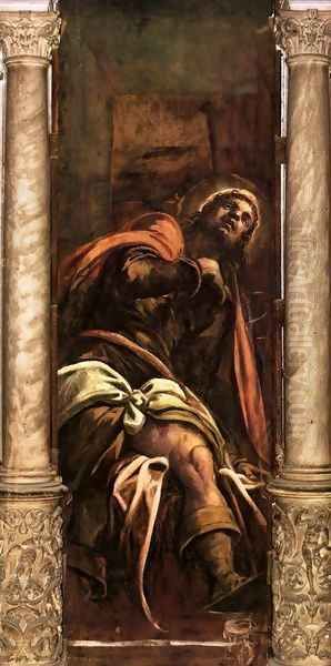 St Roch 2 Oil Painting by Jacopo Tintoretto (Robusti)