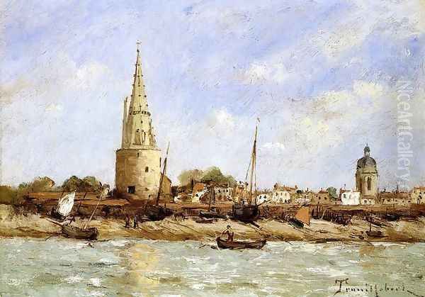 La Rochelle Oil Painting by Paul Trouillebert