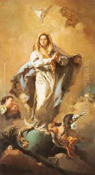 The Immaculate Conception Oil Painting by Giovanni Battista Tiepolo