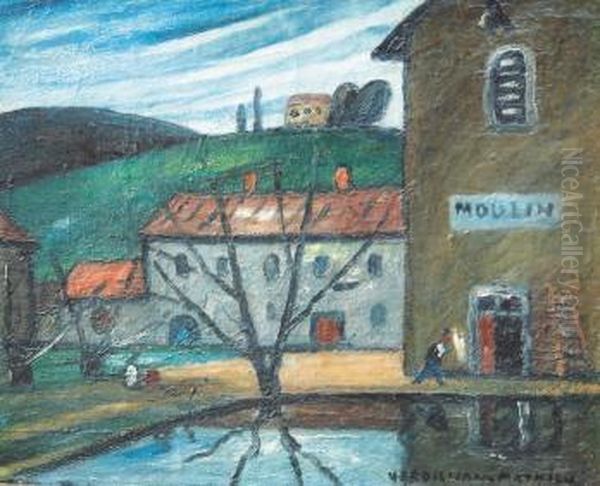 Le Moulin Oil Painting by Louis-Mathieu Verdilhan