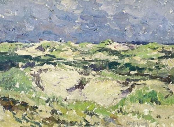 Zicht In De Duinen Oil Painting by Isidore Verheyden