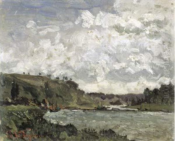 La Meuse Oil Painting by Isidore Verheyden