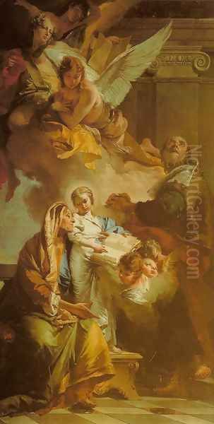 Education of the Virgin (Educazione della Vergine) Oil Painting by Giovanni Battista Tiepolo