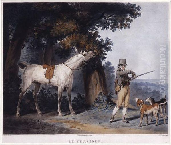 Le Chasseur Oil Painting by Carle Vernet