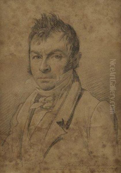 Portrait D'un Homme by Horace Vernet