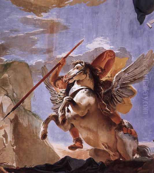 The Force of Eloquence Oil Painting by Giovanni Battista Tiepolo