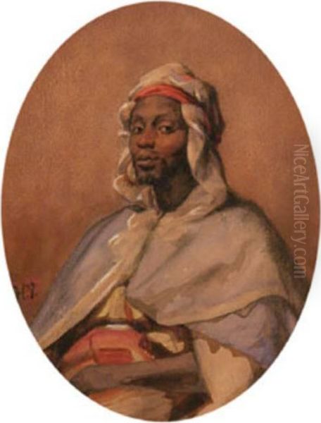 Circle Of. [the Sheikh] Oil Painting by Horace Vernet