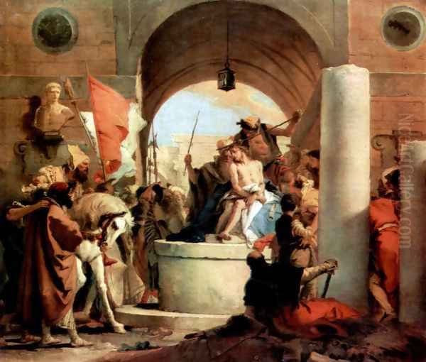 Thorn coronation Oil Painting by Giovanni Battista Tiepolo