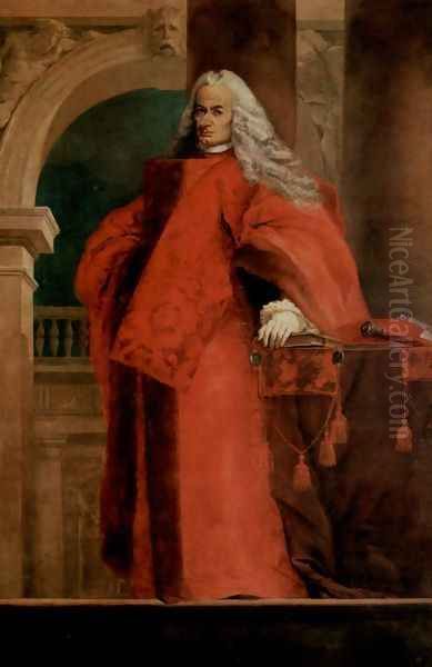 Portrait of a Procurator Oil Painting by Giovanni Battista Tiepolo